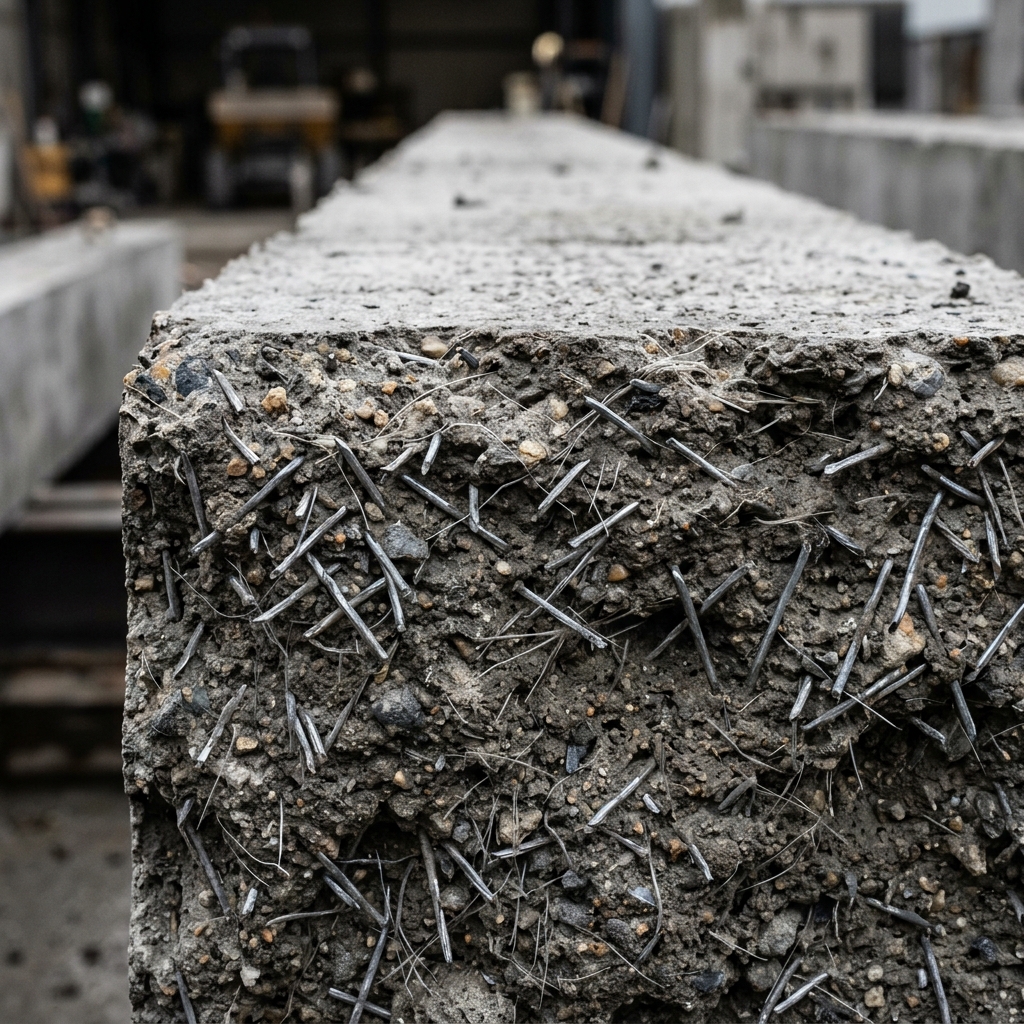 Béton fibré — Béton prêt à l'emploi par PTM BETON Maroc